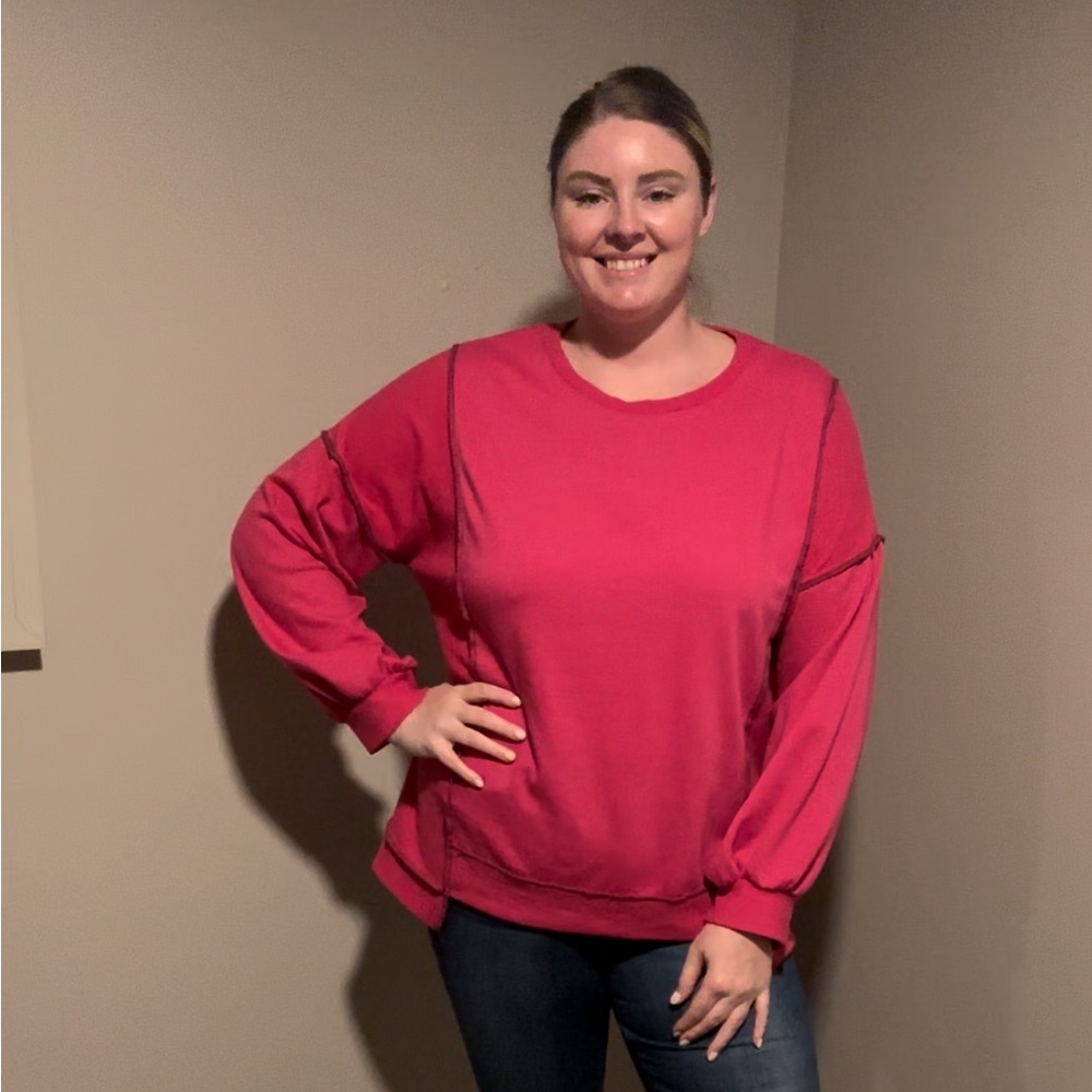 Pink Sweater